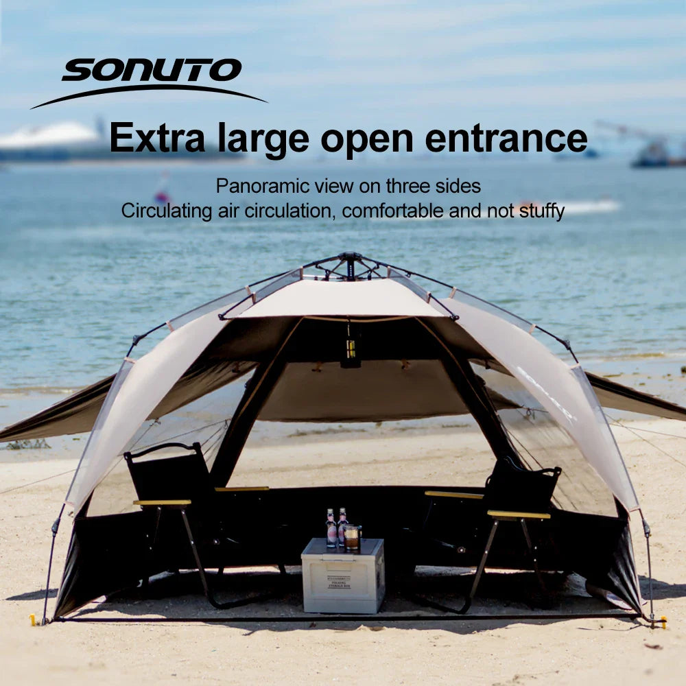 Pop-Up Sonuto Comfort Tent - 3-4 Person