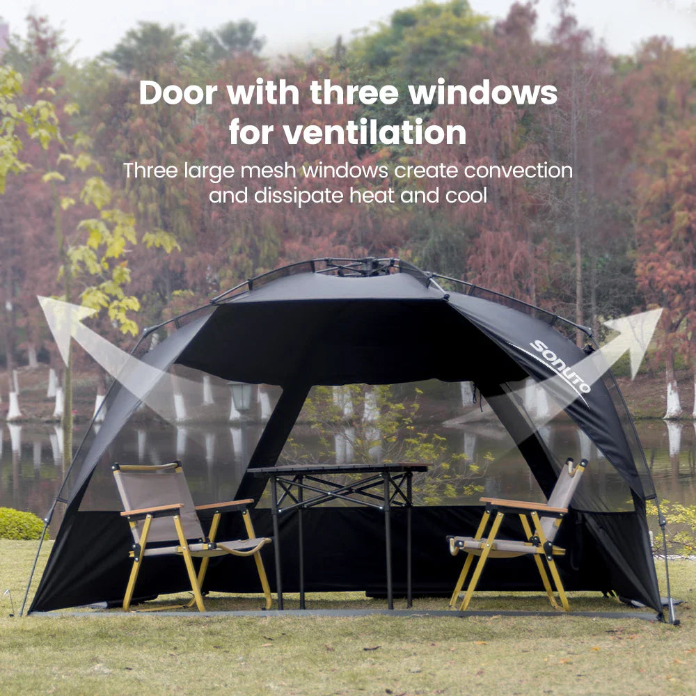 Pop-Up Sonuto Comfort Tent - 3-4 Person