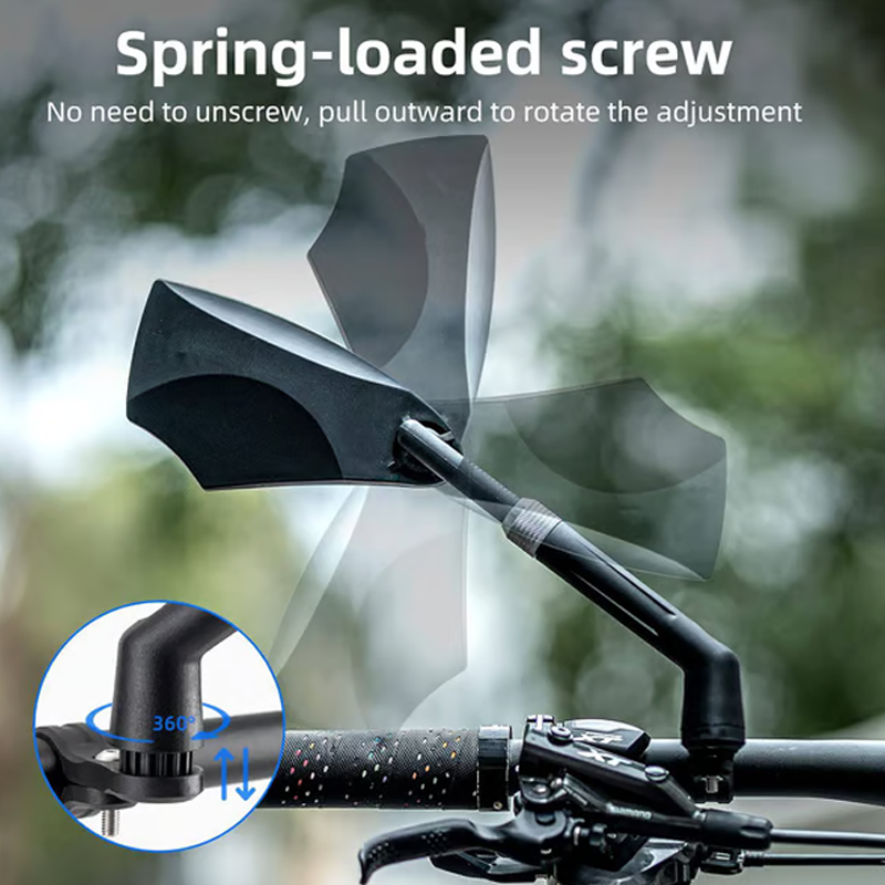 360° BikeMirror - adjustable handlebar-mount