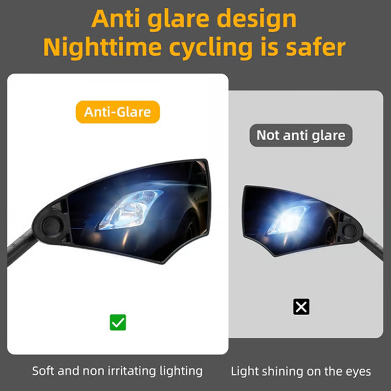 360° BikeMirror - adjustable handlebar-mount