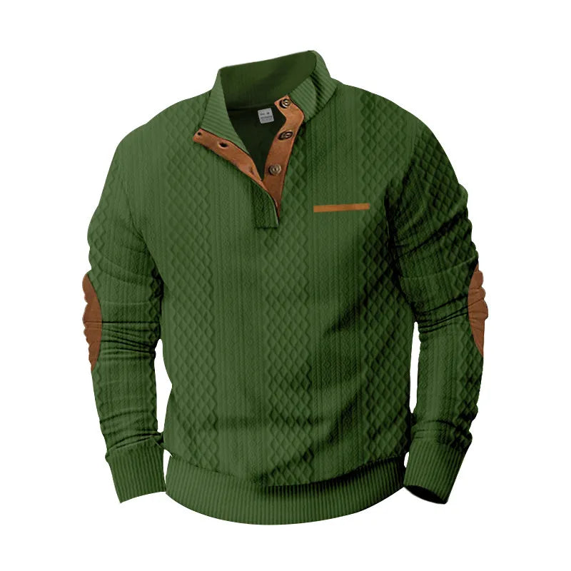 Men's Long Sleeve Cashmere Sweatshirt