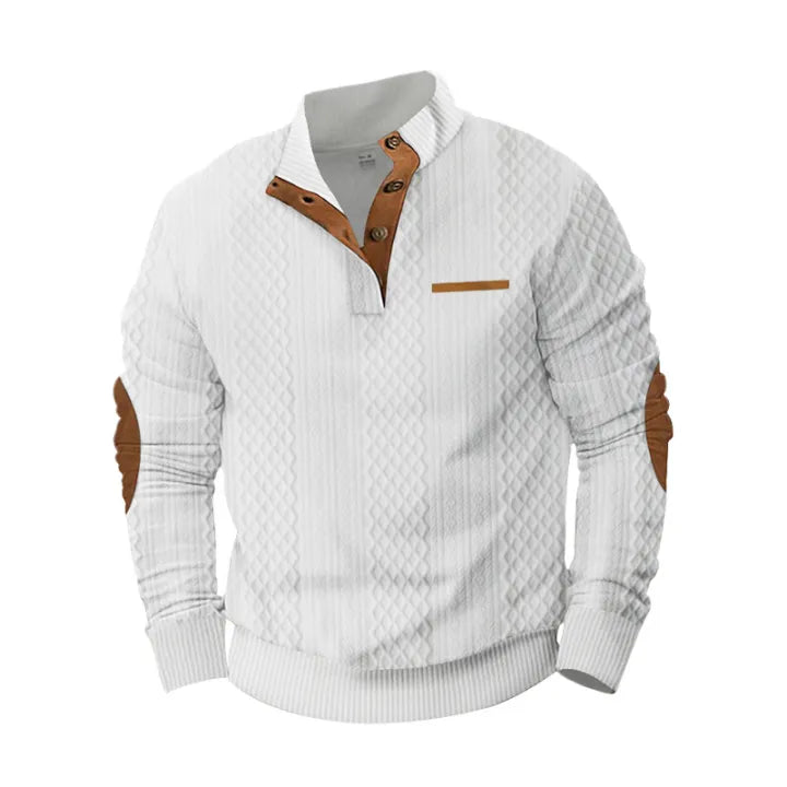 Men's Long Sleeve Cashmere Sweatshirt