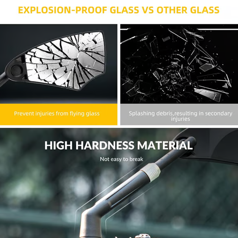 360° BikeMirror - adjustable handlebar-mount